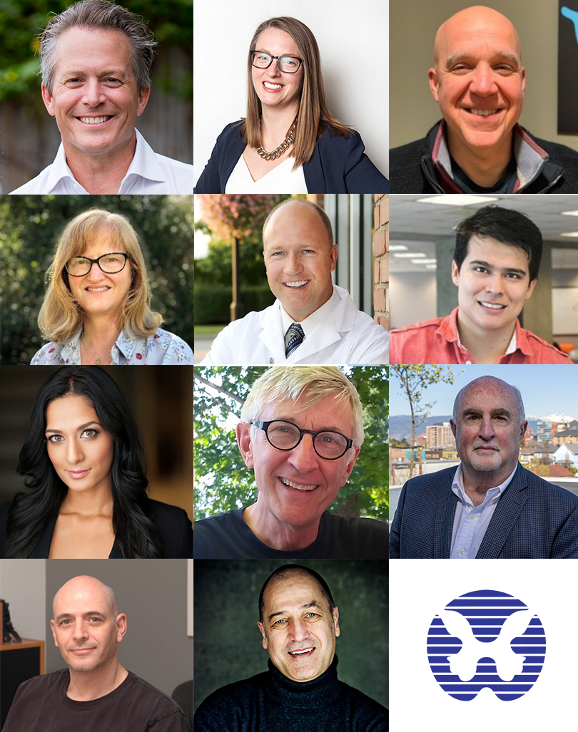 grid array of headshots